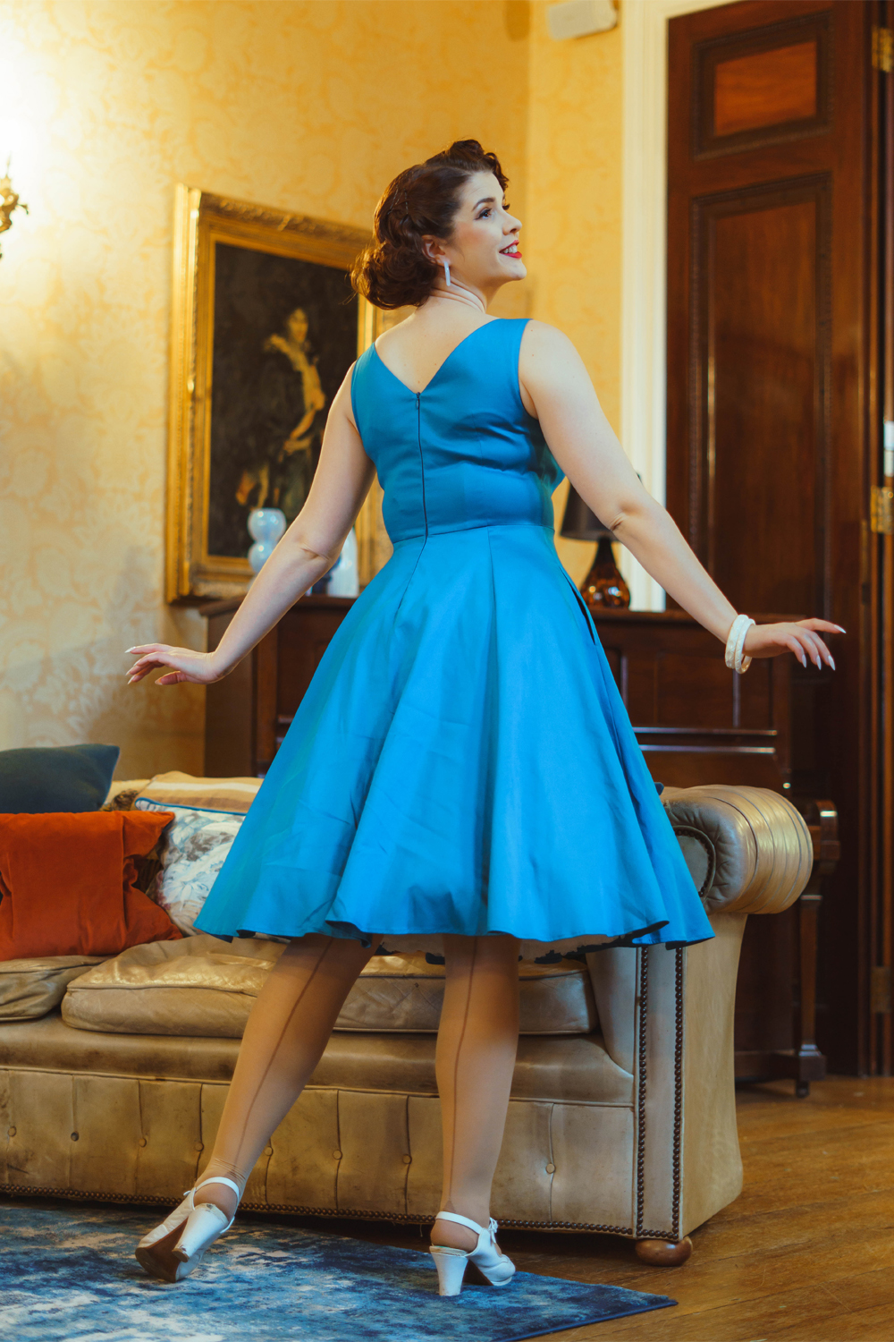 Vivienne Swing Dress in Extended Sizing